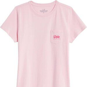 Vineyard Vine's Women's Truck View Short Sleeve Pocket T-Shirt